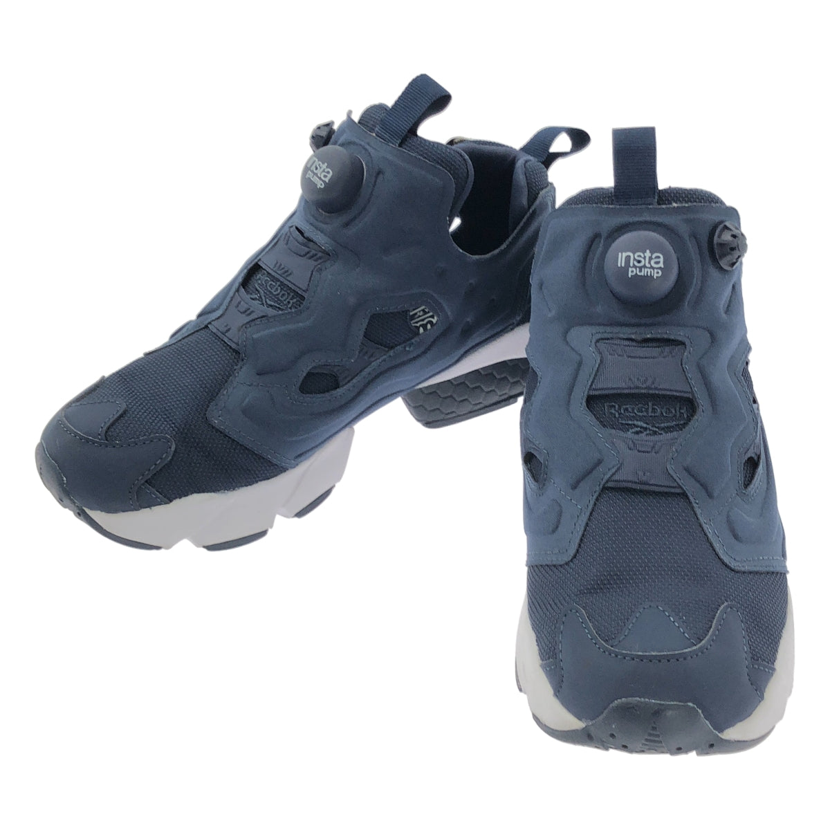 【미품】 Reebok / 리복 | INSTAPUMP FURY OG 인스타 펌프 퓨리 스니커 DV6986 | 23.5 | 네이비 | 여성