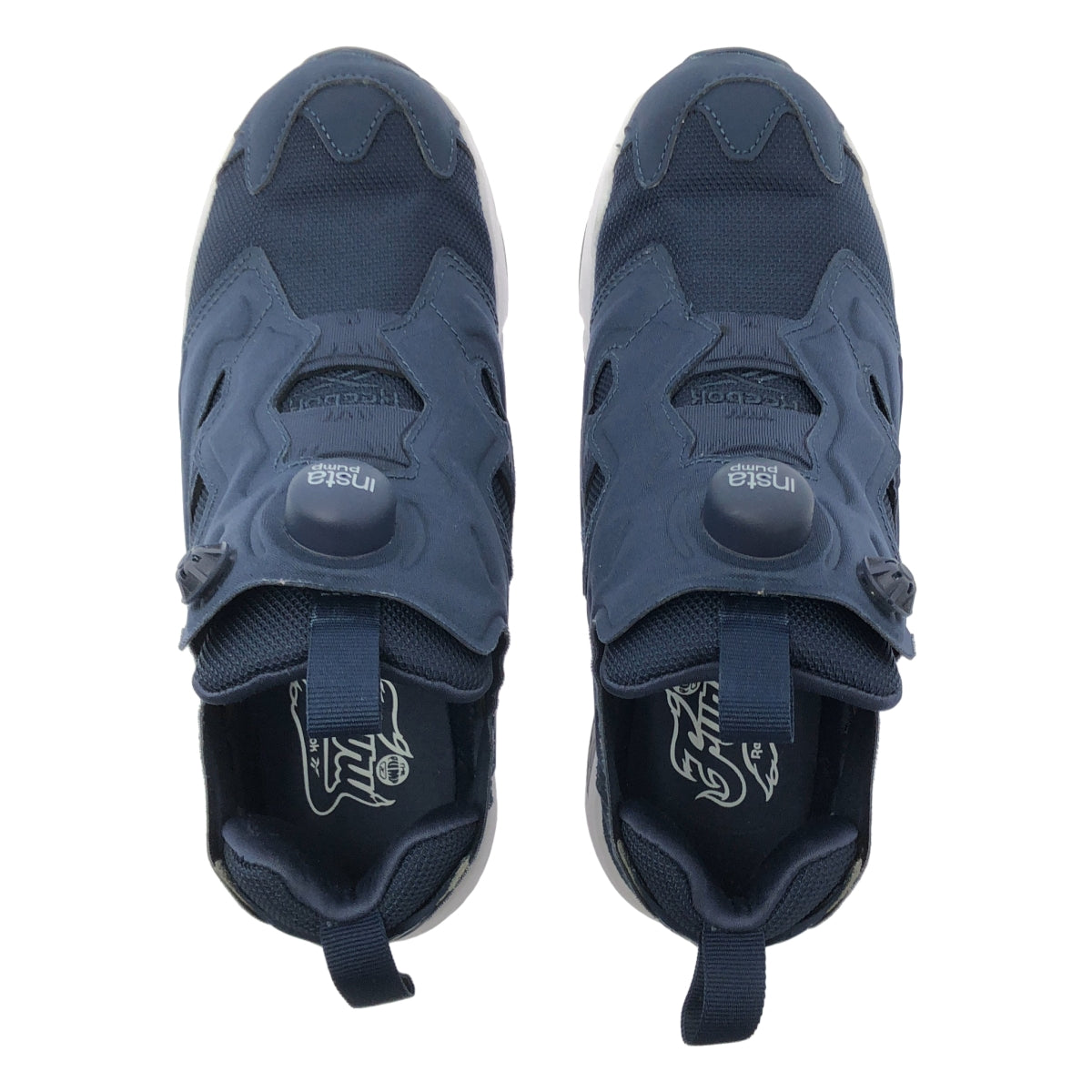 【미품】 Reebok / 리복 | INSTAPUMP FURY OG 인스타 펌프 퓨리 스니커 DV6986 | 23.5 | 네이비 | 여성