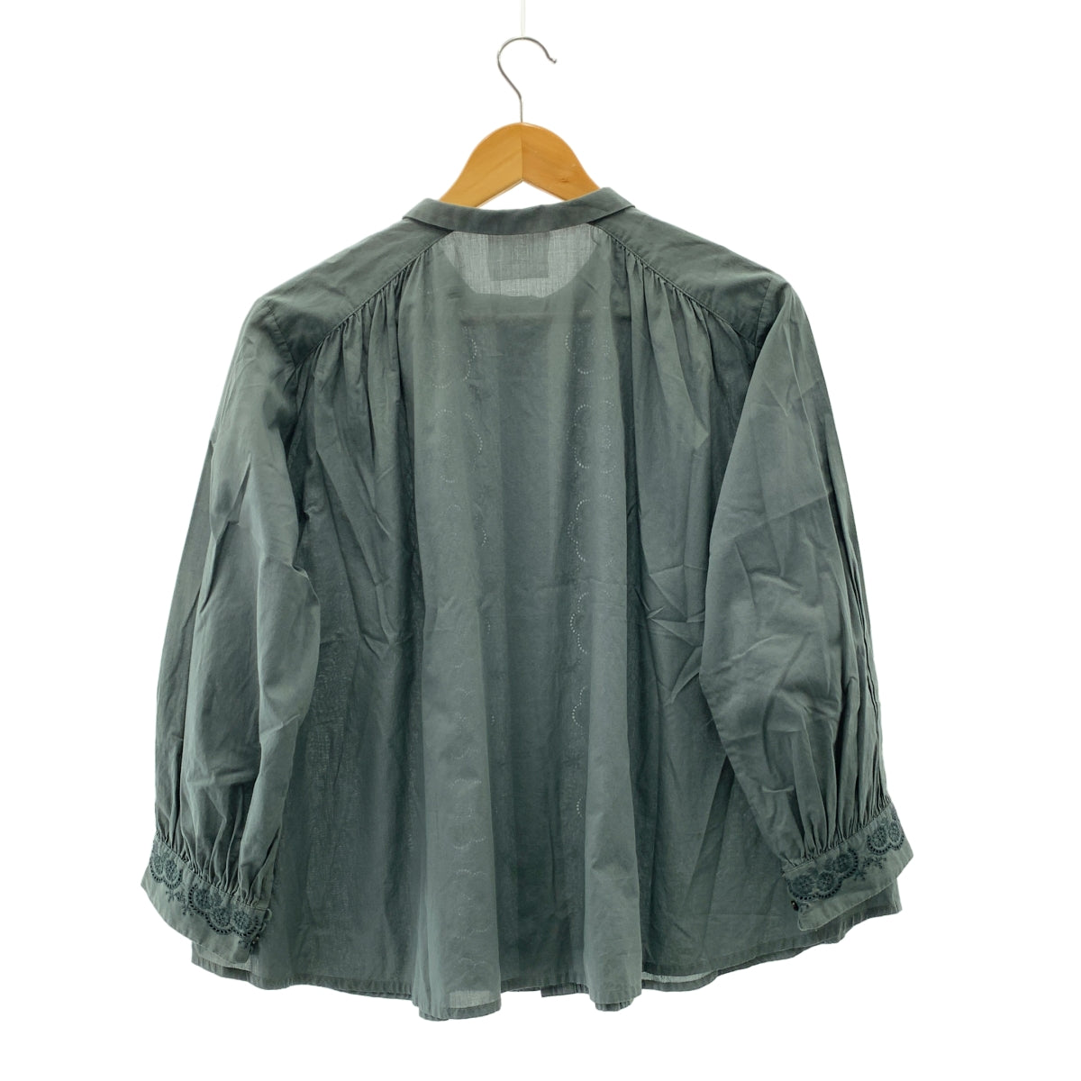 GASA | 劇院角落刺繡襯衫/襯衫 | F 碼 | 女款