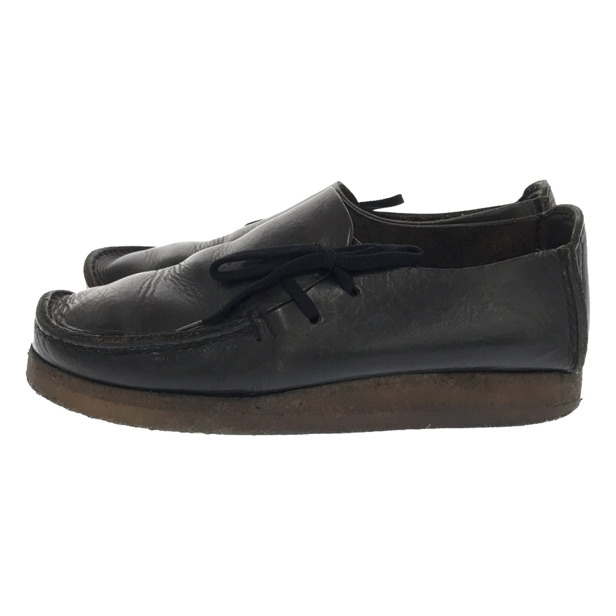 Padmore&amp;Barnes | M665 Crepe Sole Moccasin Leather Shoes | 8 1/2 | Men's