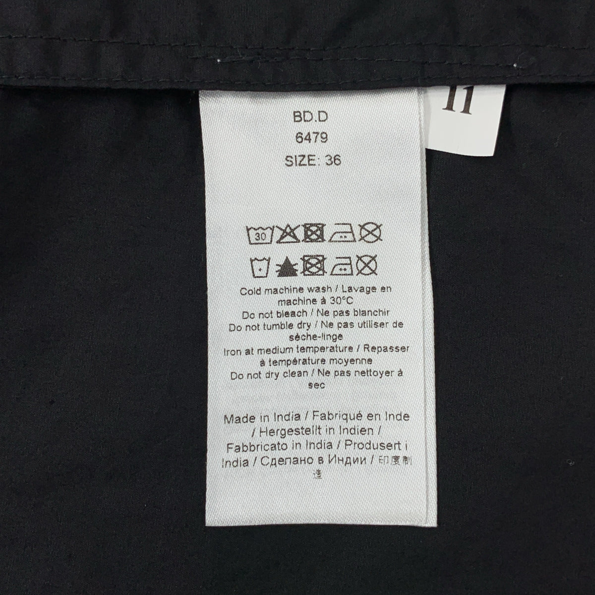 Ganni 棉質府綢吊帶連身裙，36 碼，黑色，女款