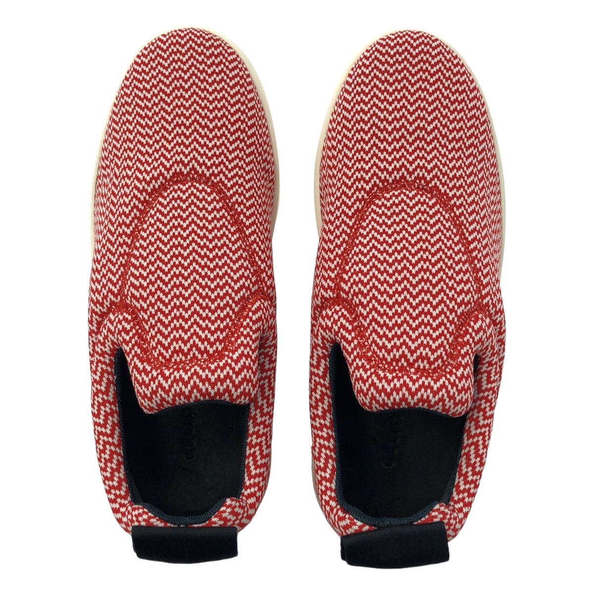 [全新] CELINE | Phoebe Philo 幾何厚底一腳蹬運動鞋 | 37 碼 | 紅/黑/白 | 女款