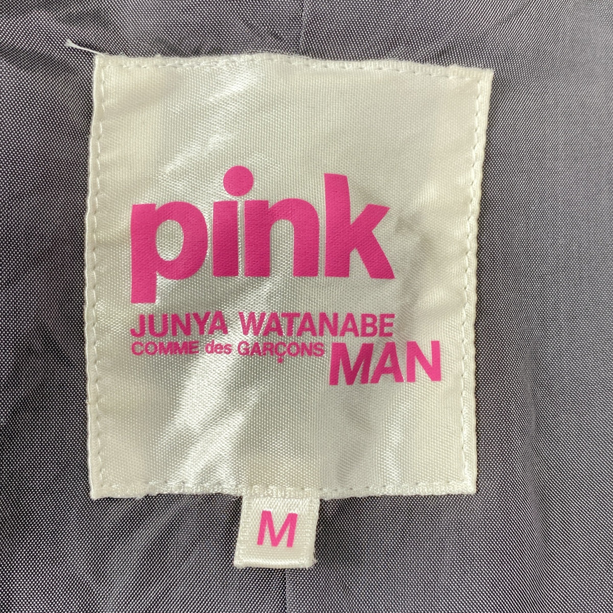 JUNYA WATANABE MAN PINK / ジュンヤワタナベマンピンク | 2013AW | 縮絨加工 ウール テーラード ジャケット | M | グレー | レディース