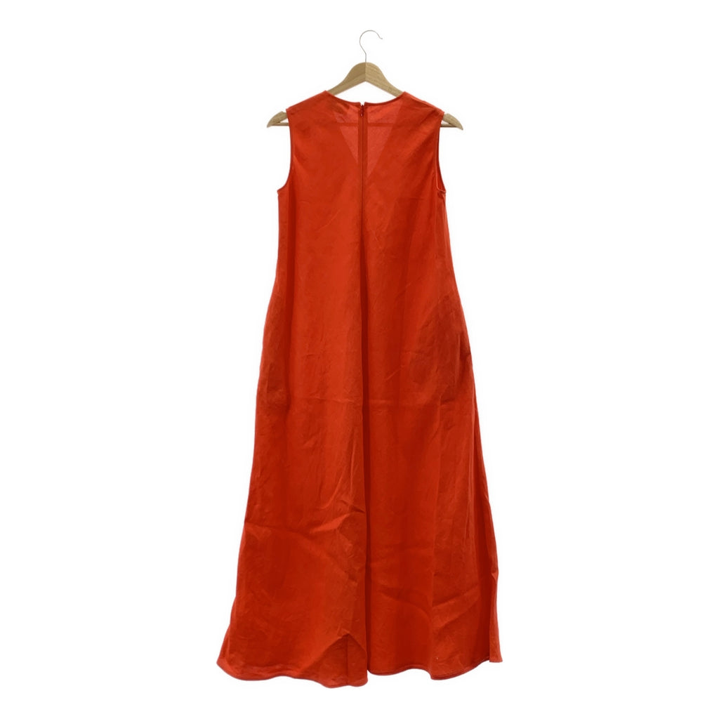 UNITED ARROWS | UWCC 亞麻V領無袖連身裙 | S碼 | 女款