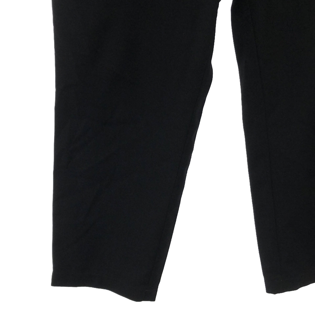 Basisbroek | Polyester wool stretch tapered easy pants | Size 3 | Black | Men's