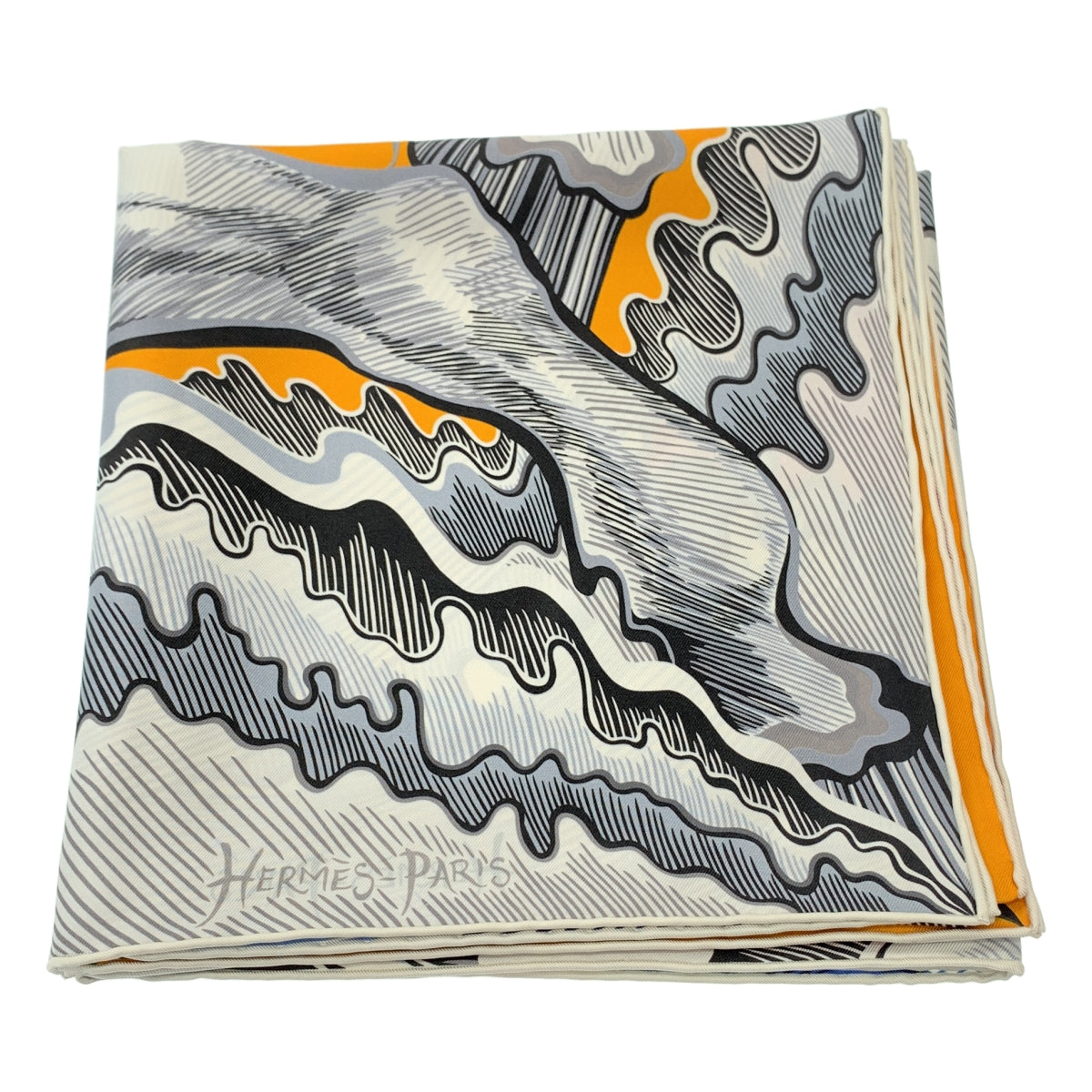 HERMES / 헤르메스 | 2023SS | cheval sirene silk 100% / 칼레 90 더블 페이스 / 슈발 시렌 실크 스카프 |