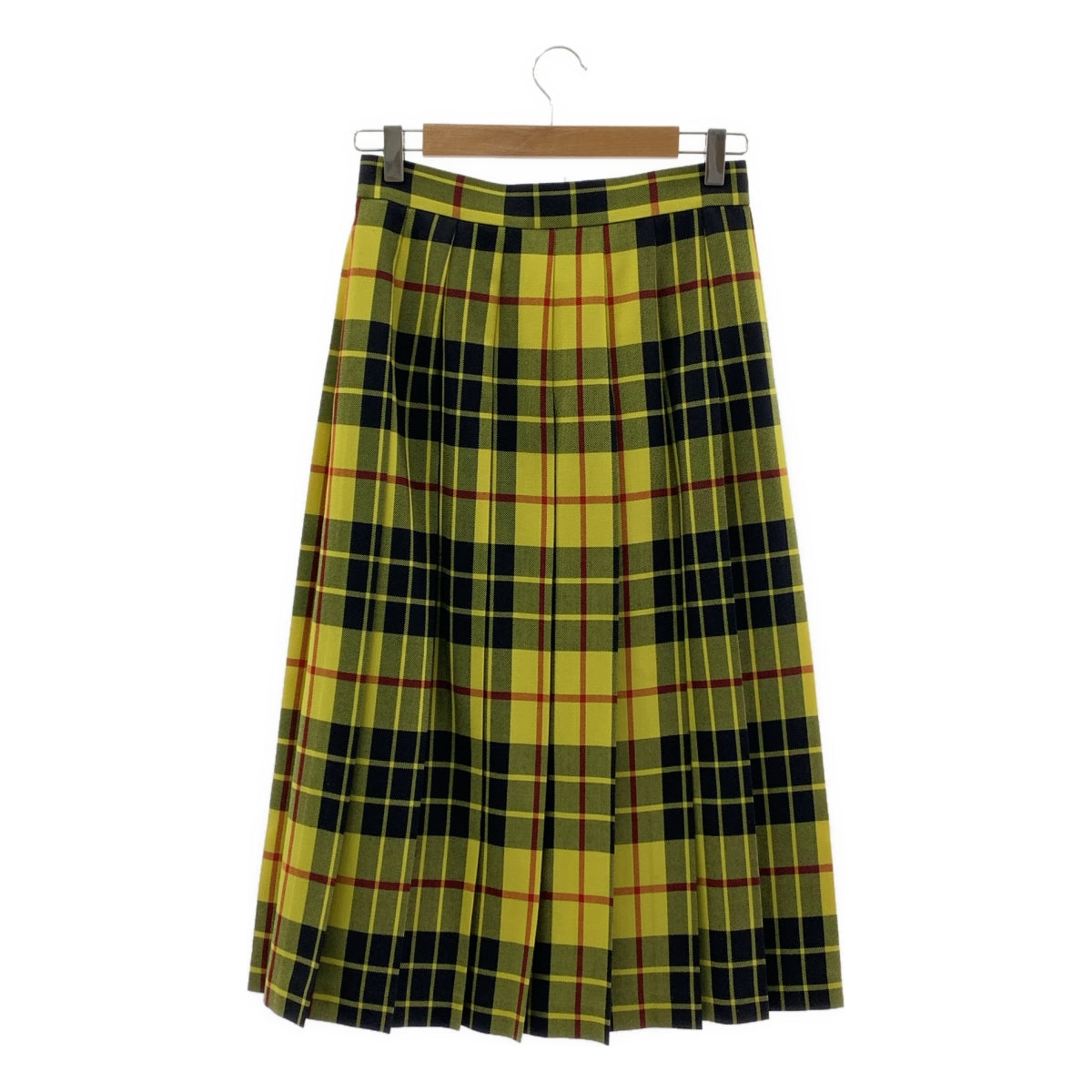 JUNYA WATANABE COMME des GARCONS / 준야와타나베 | 2019AW | 울 체크 플리츠 스커트 | S |