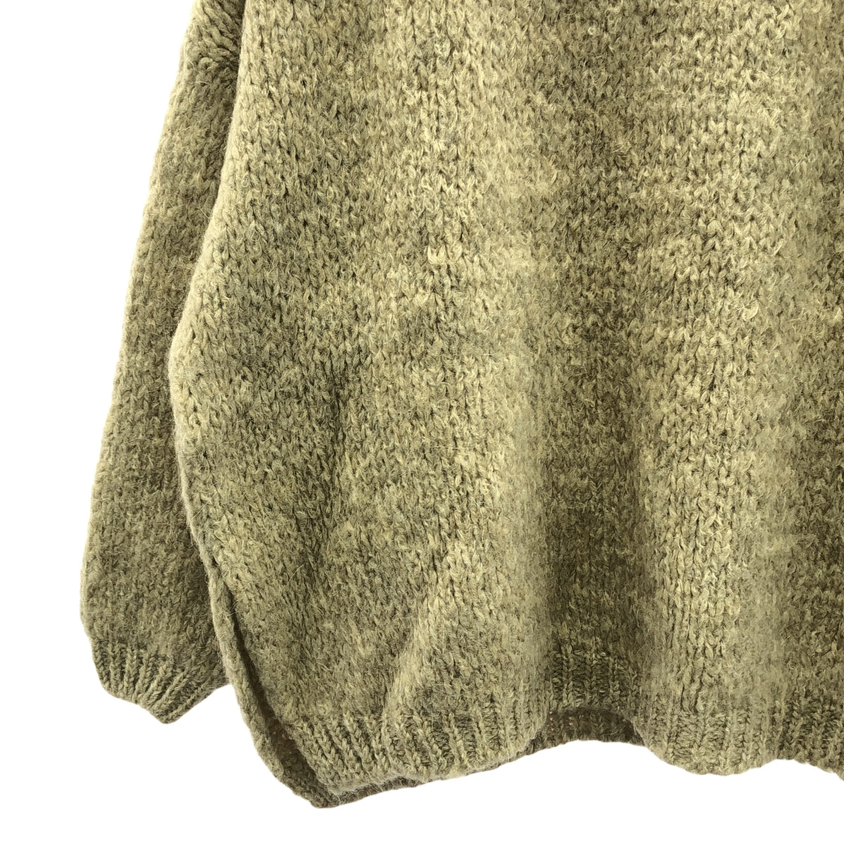 TRICOTS JEAN MARC / トリコットジーンマルク | VERSORE ワイド プルオーバーニット | ベージュ | レディース