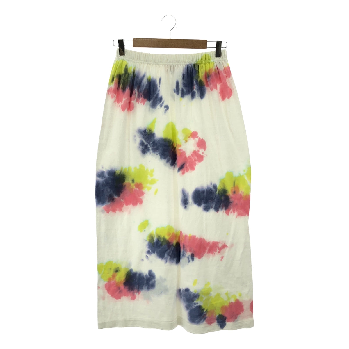 [Good Condition] RHC Ron Herman | 2024SS | × FilMelange Tie Dye Skirt / Organic Cotton Tie Dye Elastic Waist Skirt | 1 | White/Multicolor | Women's