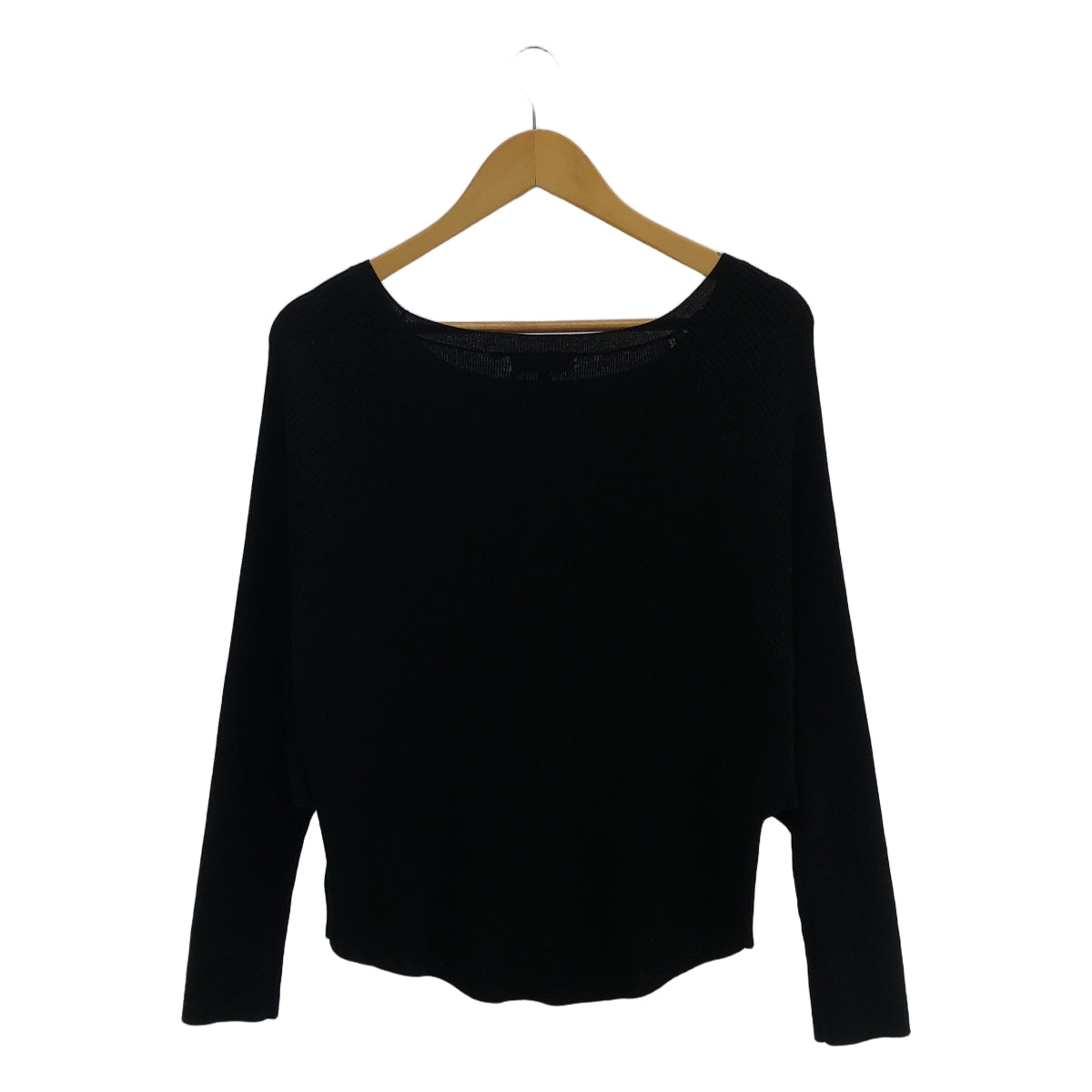 理論 | 羊毛蝙蝠袖針織衫 | S | 黑色 | 女款