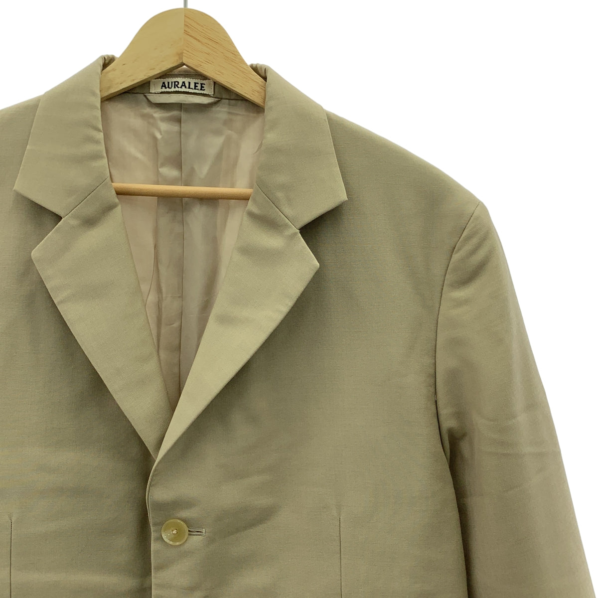 AURALEE / オーラリー | TROPICAL WOOL KID MOHAIR JACKET モヘア ジャケット | 4 | メンズ