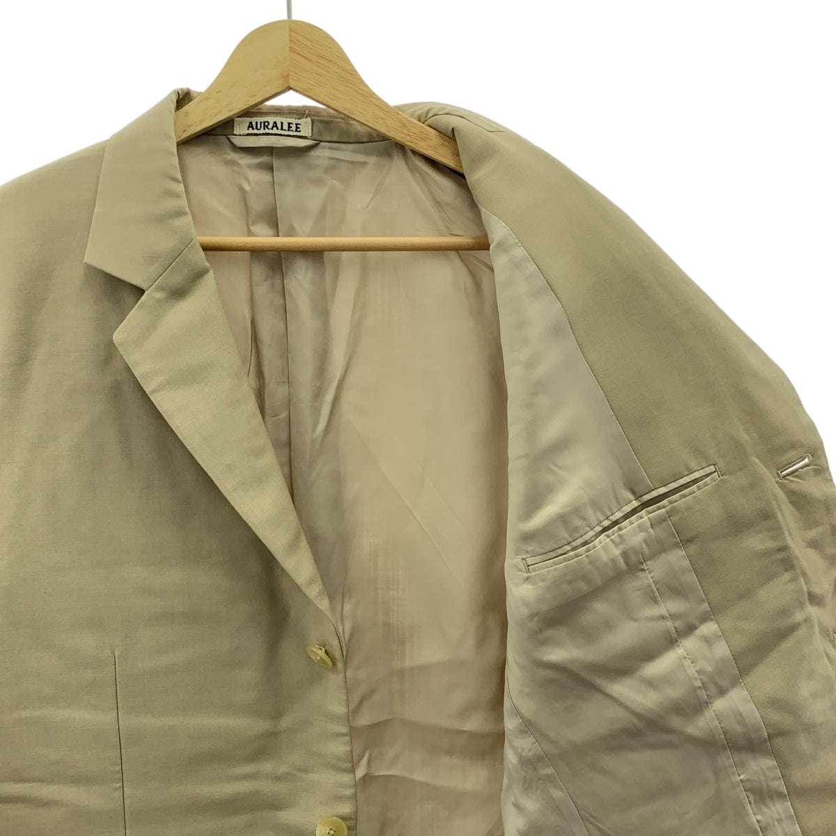 AURALEE / オーラリー | TROPICAL WOOL KID MOHAIR JACKET モヘア ジャケット | 4 | メンズ