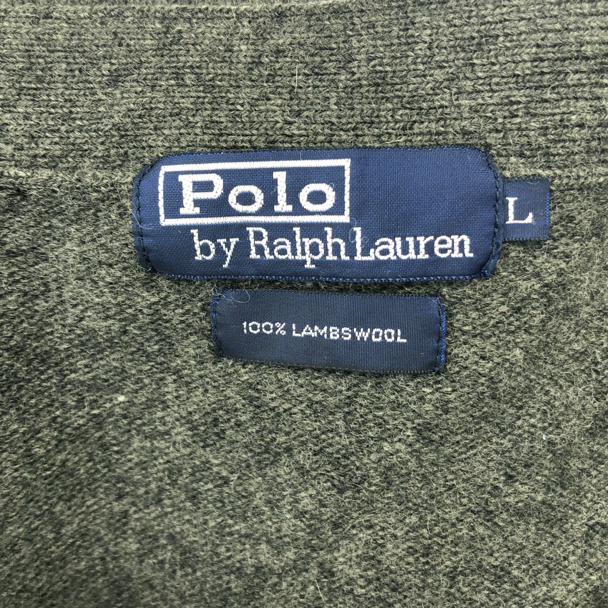 POLO RALPH LAUREN / 폴로랄프로렌 | 울 V넥 가디건 | L | 남성