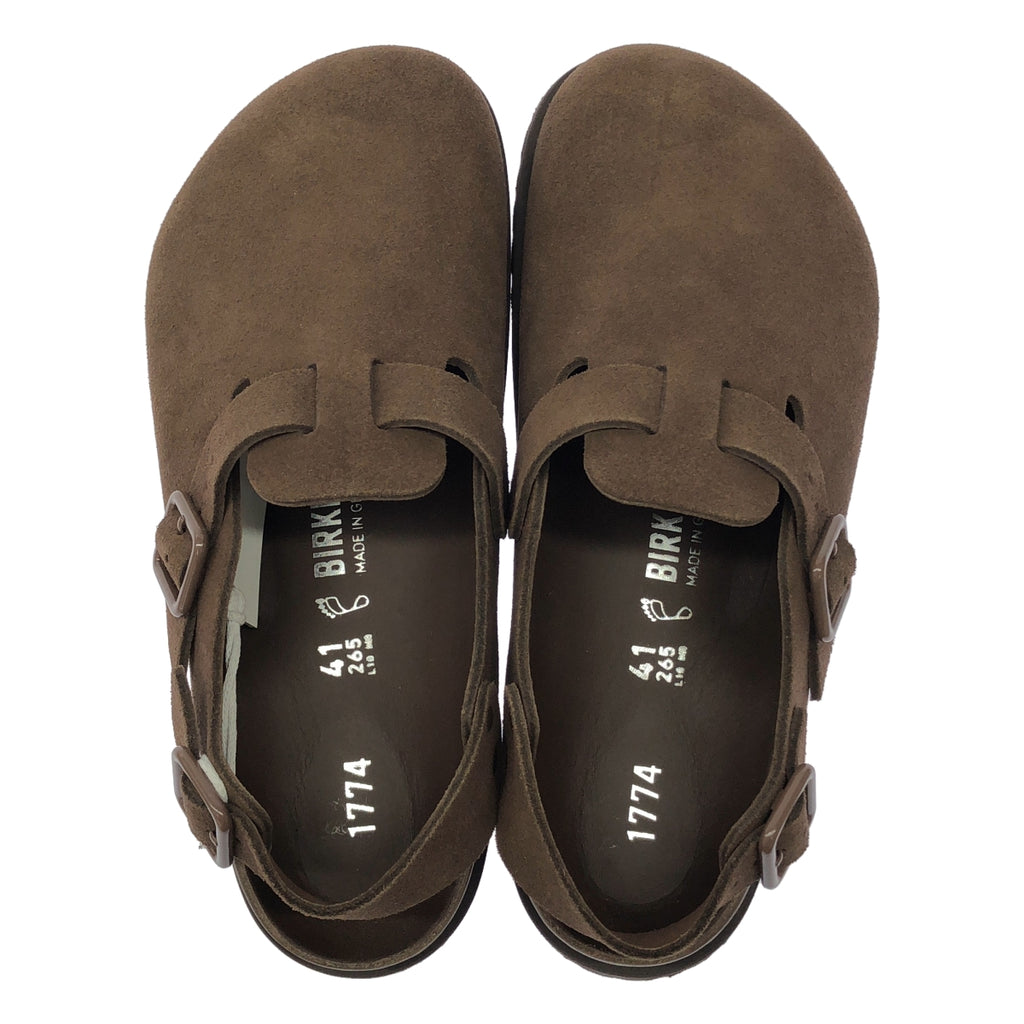 BIRKENSTOCK / ビルケンシュトック | Tokio II Carafe 1774 / トキオ スエード レザー サンダル | 41（26） | メンズ
