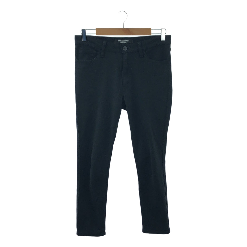 JUNYA WATANABE COMME des GARCONS / ジュンヤワタナベ | コットン ストレッチ ストレート パンツ | S | ブラック | レディース