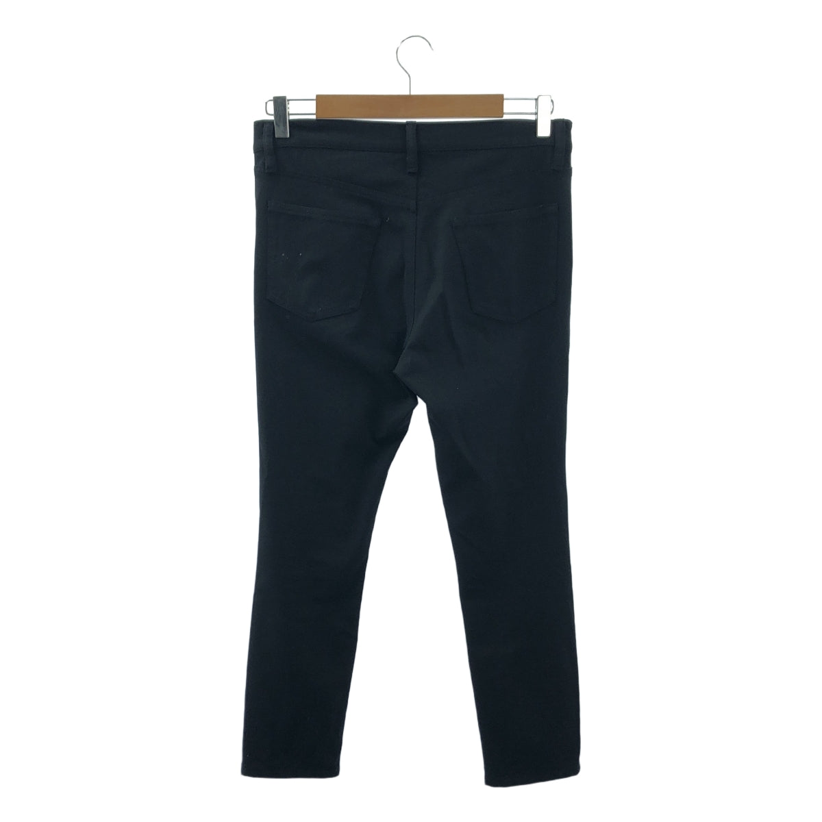 JUNYA WATANABE COMME des GARCONS / ジュンヤワタナベ | コットン ストレッチ ストレート パンツ | S | ブラック | レディース