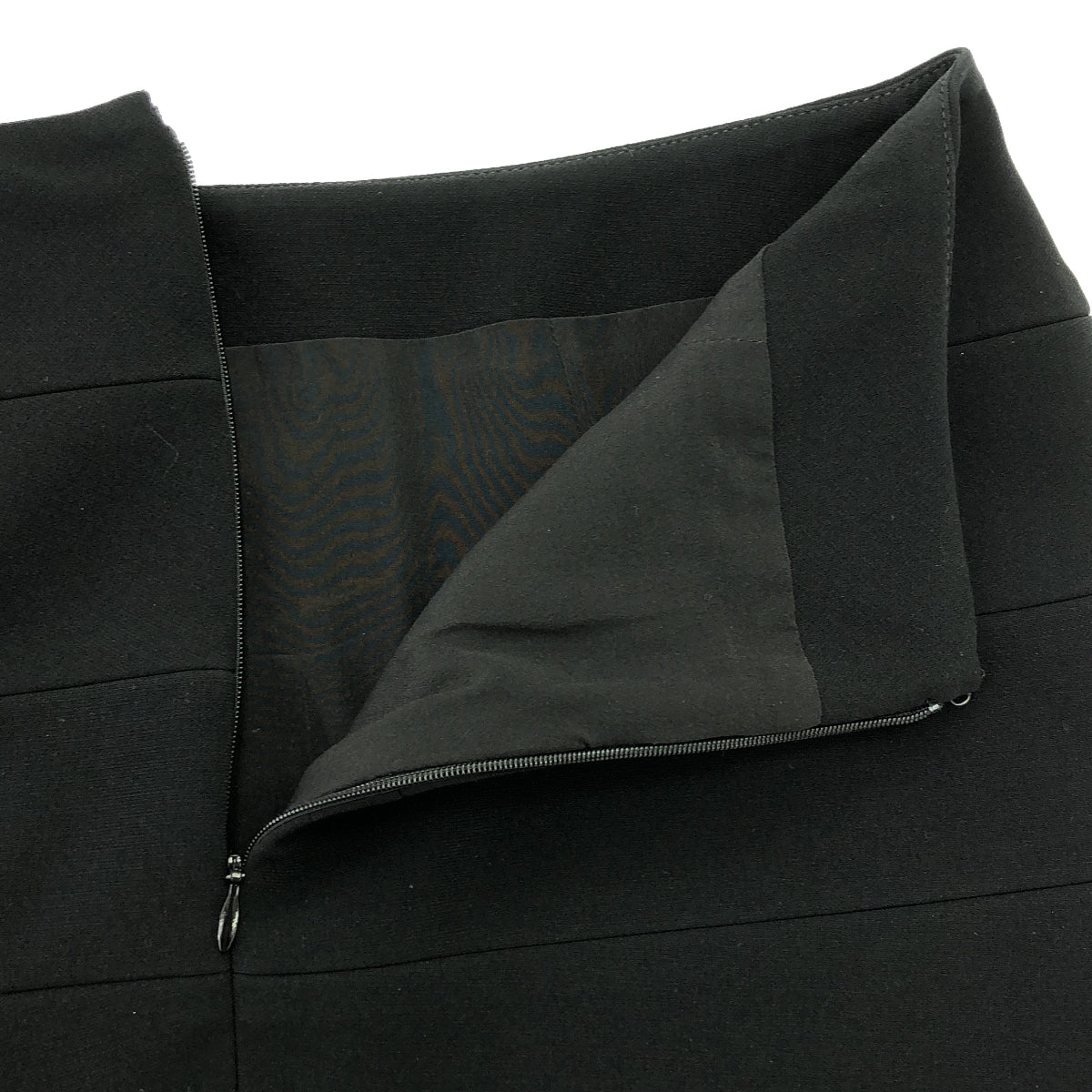 BALENCIAGA | Triacetate back zip skirt / fully lined | 38 | Women's