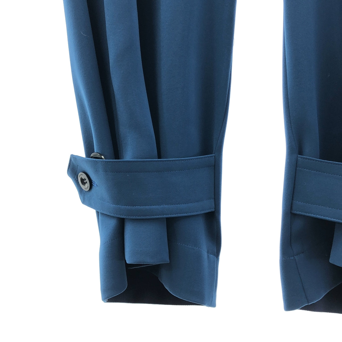 sacai / サカイ | ポリエステル ベイカーパンツ | 2 | ブルー | レディース