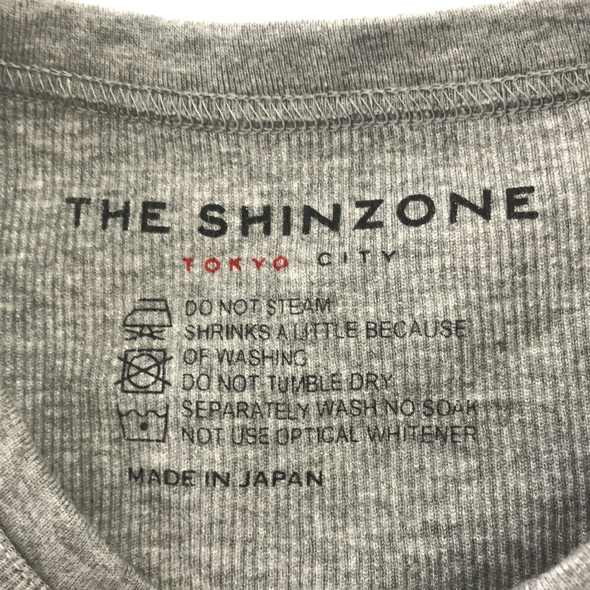 Shinzone / シンゾーン | ５分袖リブＴシャツ | F | レディース