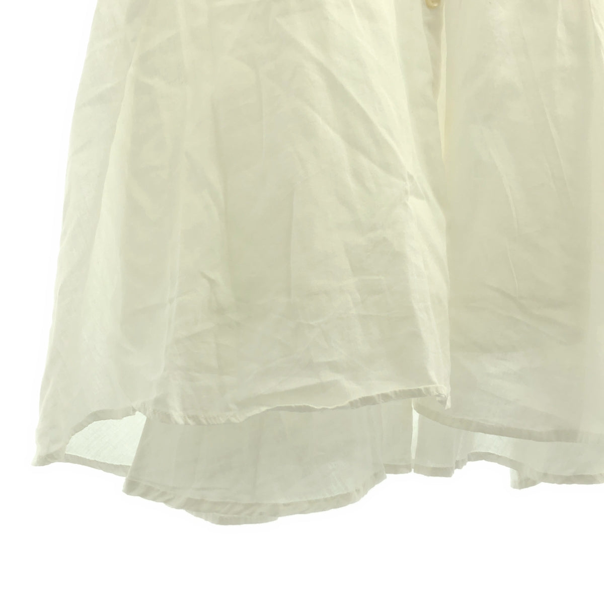 CASA FLINE / カーサフライン | オーガニックコットンレースキャミソール | F |