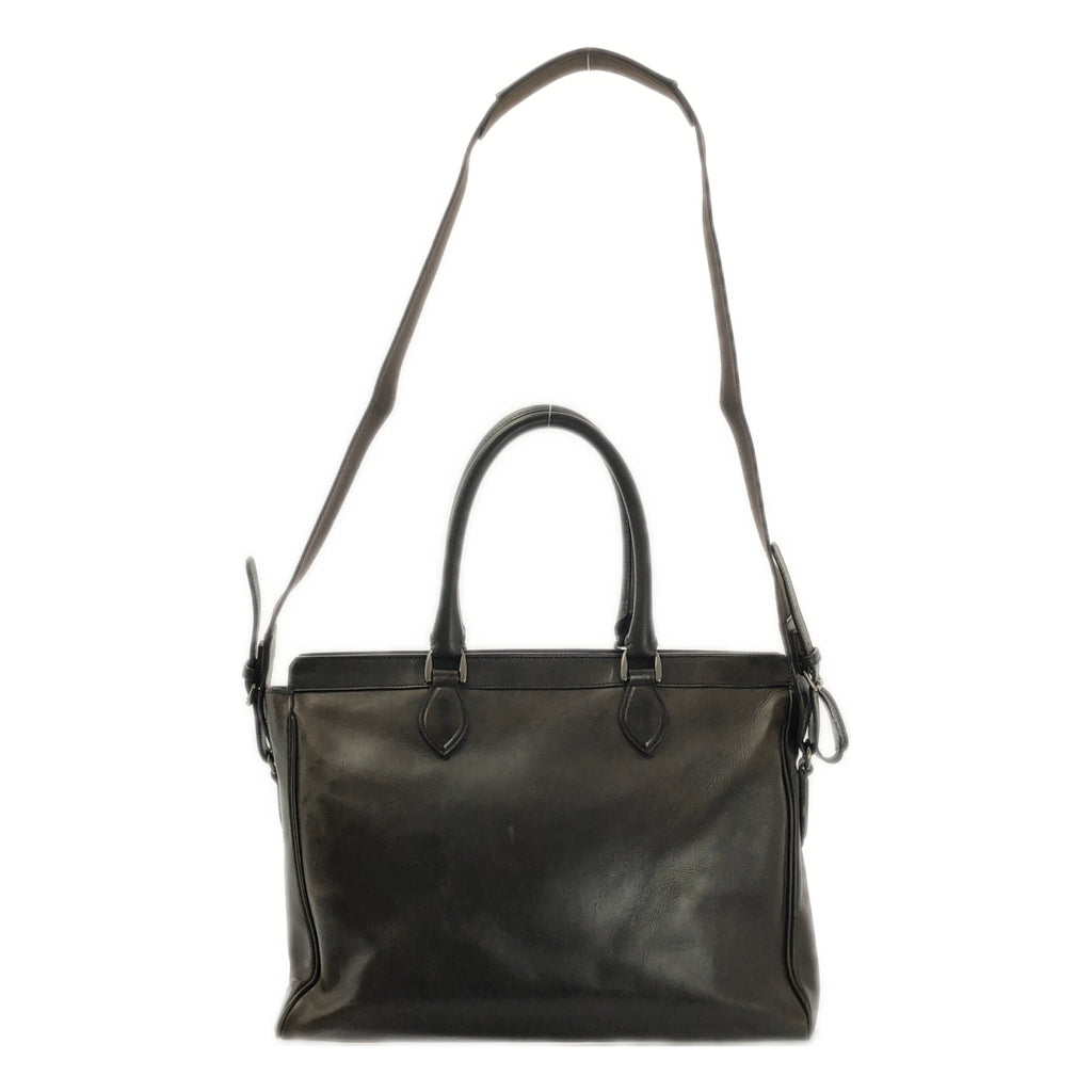 BERLUTI | ETUO Scritto 書法雙肩商務包 | 深棕色 | 男士