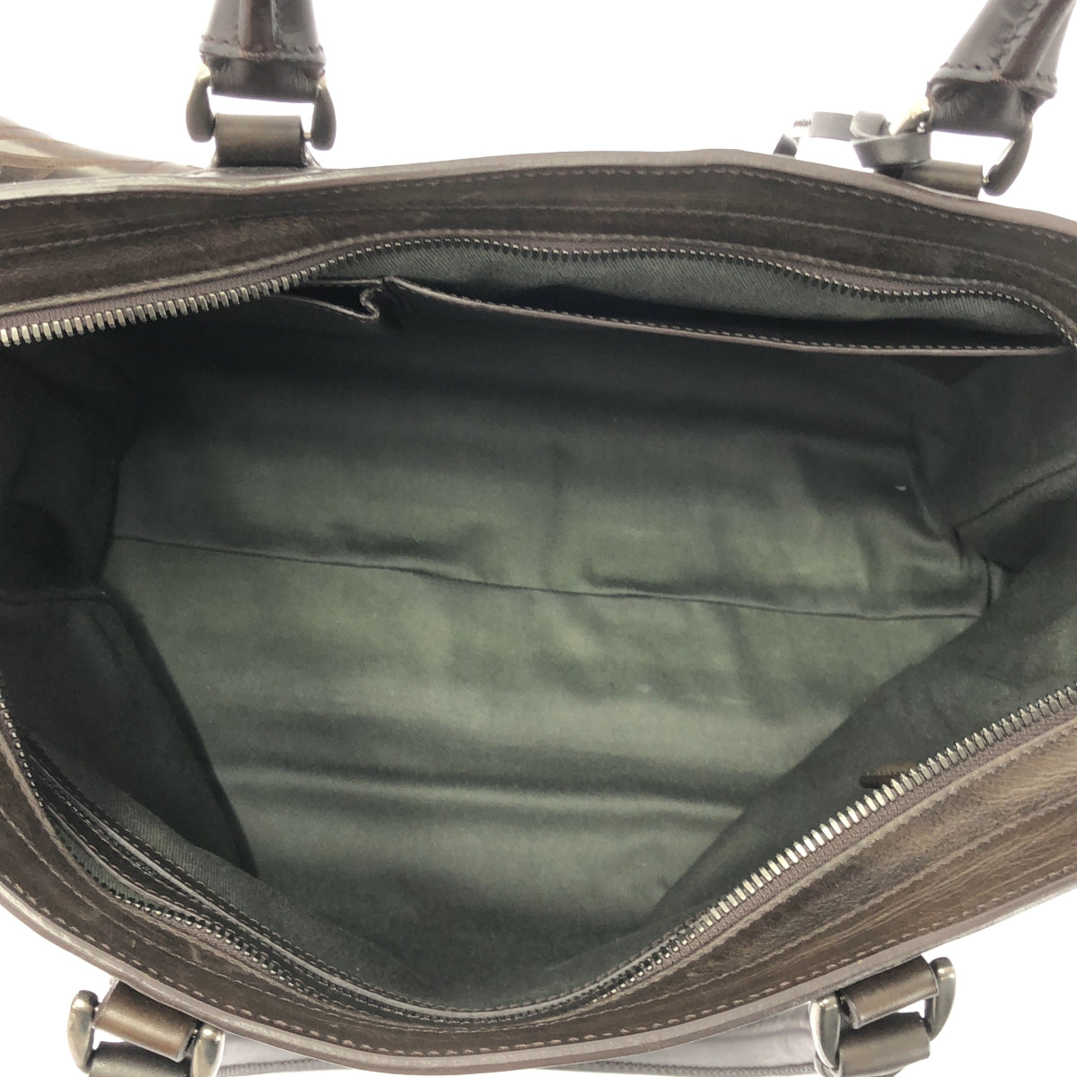 BERLUTI / 벨루티 | ETUO 에투오 스크리트 붓글씨 2way 비즈니스 가방 | 다크 브라운 | 남성