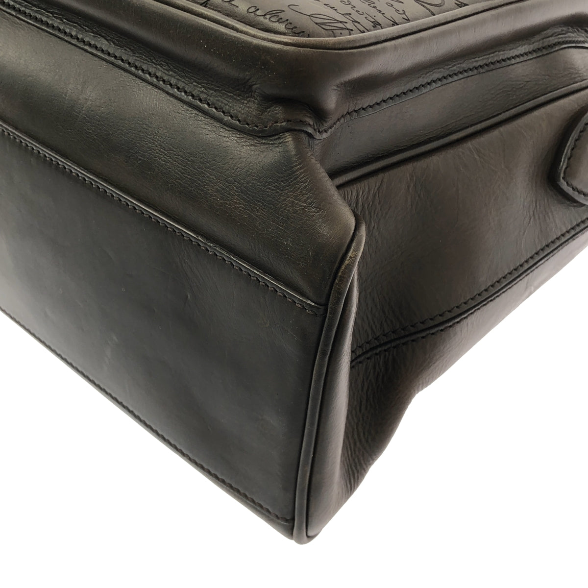 BERLUTI | ETUO Scritto 書法雙肩商務包 | 深棕色 | 男士