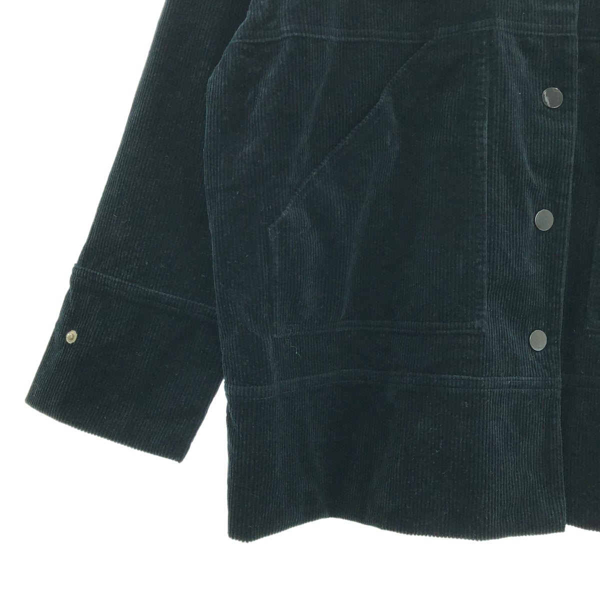 Ganni / ガニー | RIDGEWOOD JACKET 襟ボア ストレッチ コーデュロイジャケット | 36 | レディース