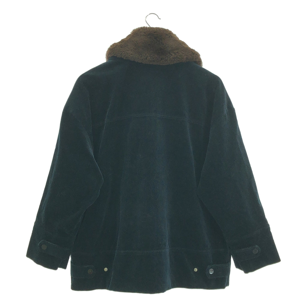 Ganni / ガニー | RIDGEWOOD JACKET 襟ボア ストレッチ コーデュロイジャケット | 36 | レディース