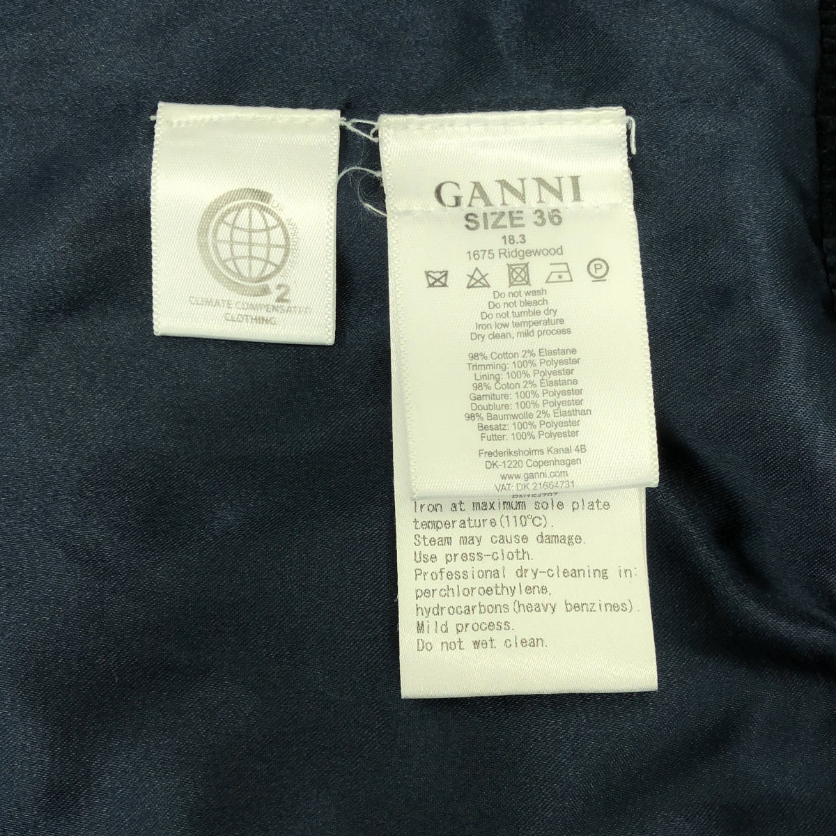Ganni / ガニー | RIDGEWOOD JACKET 襟ボア ストレッチ コーデュロイジャケット | 36 | レディース