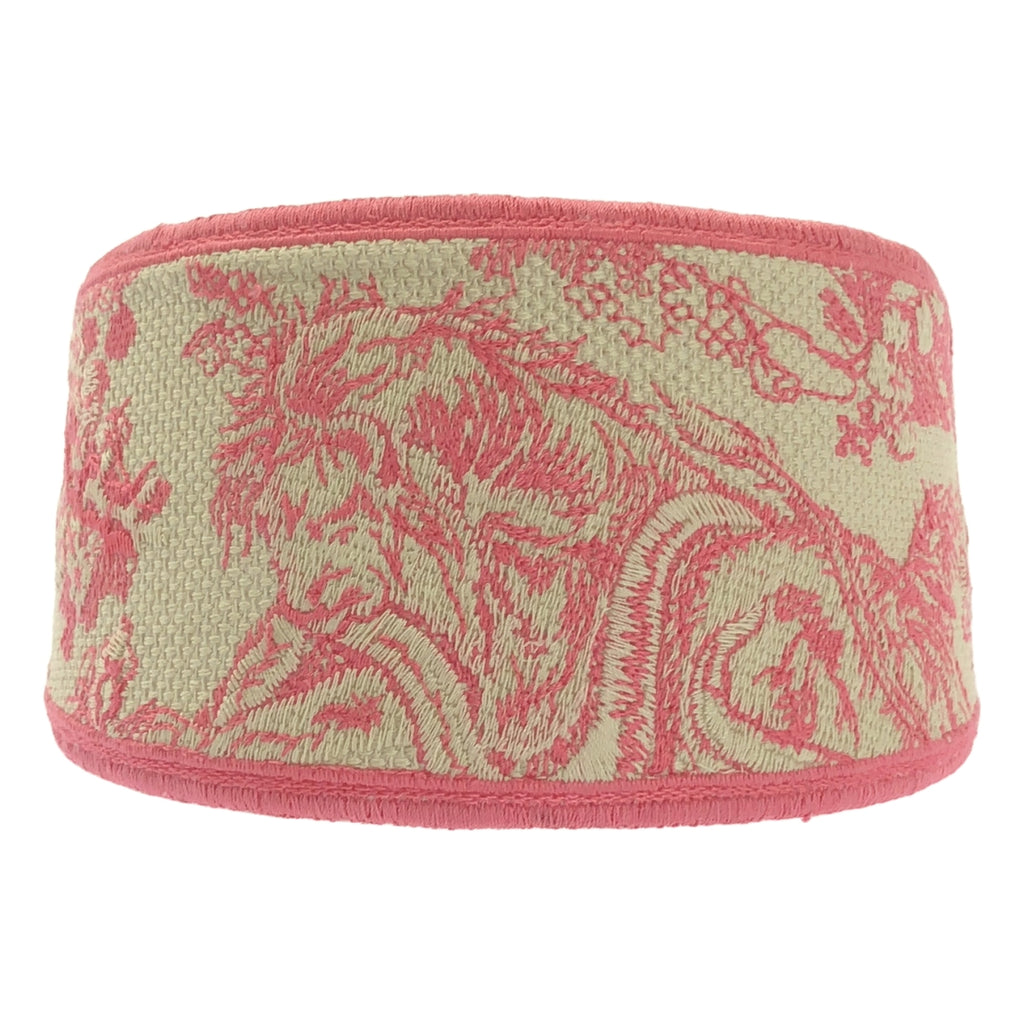 Christian Dior / クリスチャンディオール | オブリーク トワルドゥジュイ エンブロイダリー ヘッドバンド カチューシャ |