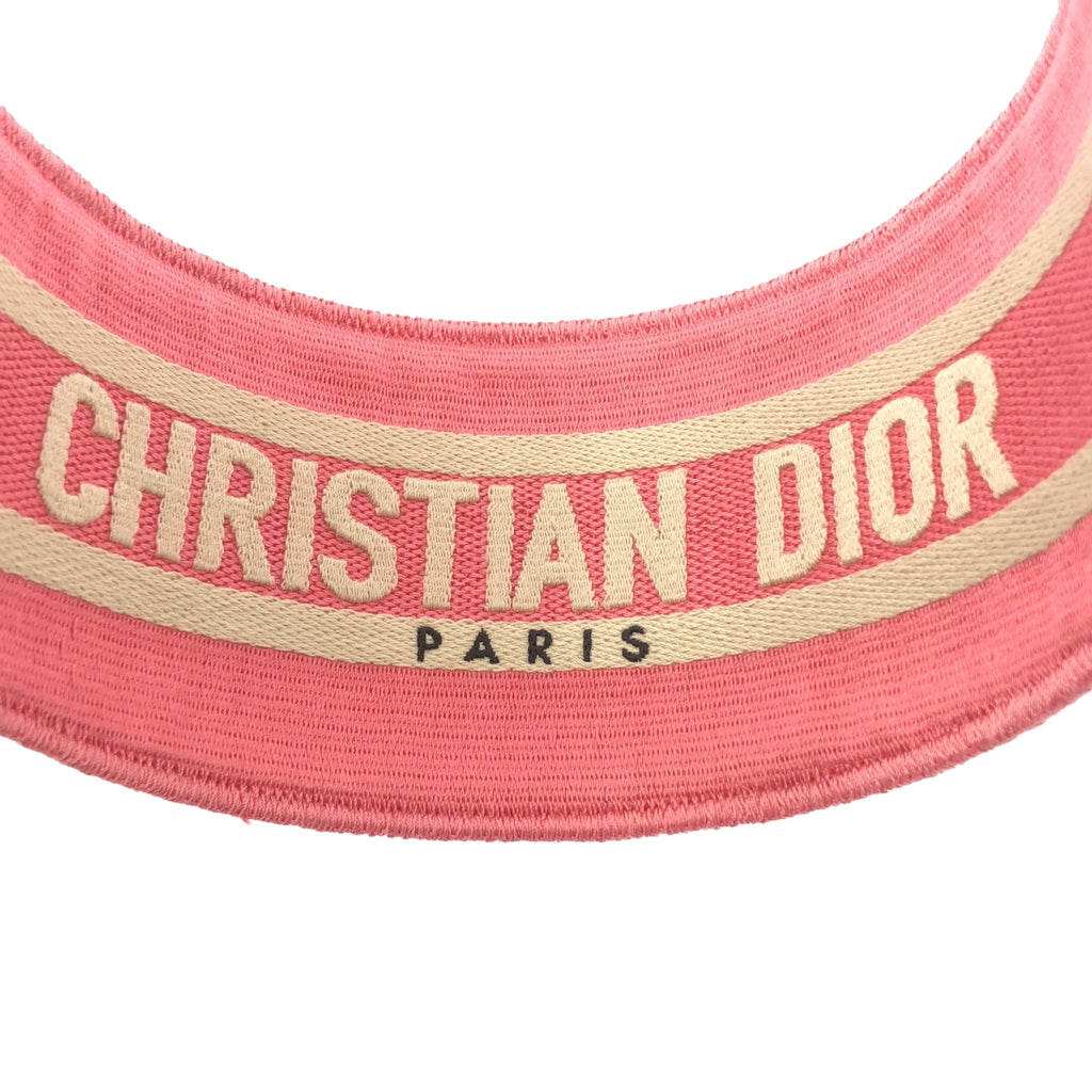 Christian Dior / クリスチャンディオール | オブリーク トワルドゥジュイ エンブロイダリー ヘッドバンド カチューシャ |
