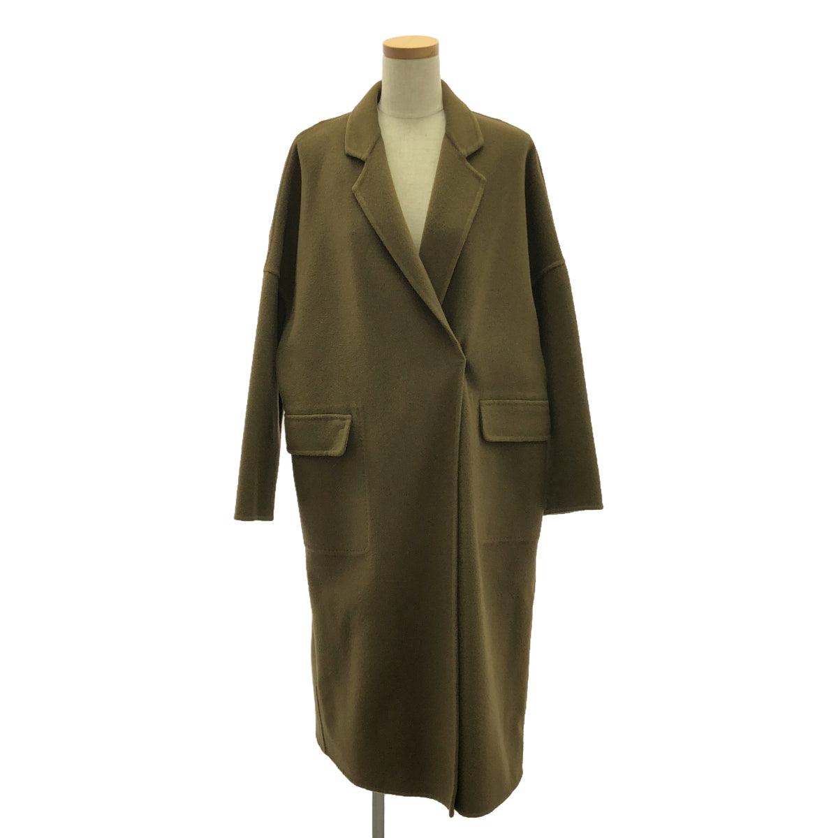 MUSE de Deuxieme Classe / 뮤즈 두주 엠 클래스 | Victorian 리버 코트 | F | 카키 |