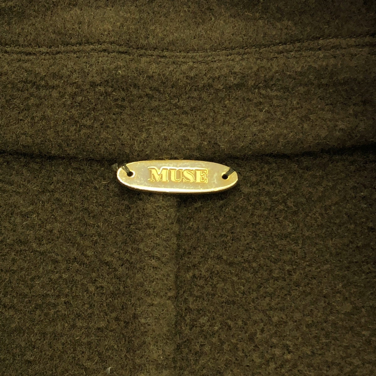 MUSE de Deuxieme Classe / 뮤즈 두주 엠 클래스 | Victorian 리버 코트 | F | 카키 |