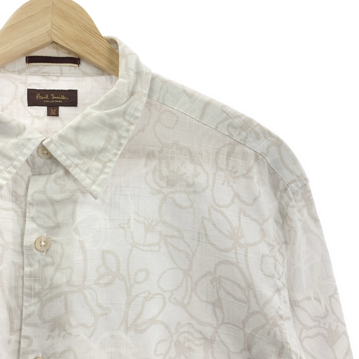 Paul Smith 系列 | 棉質全印花常規領襯衫 | M 碼 |