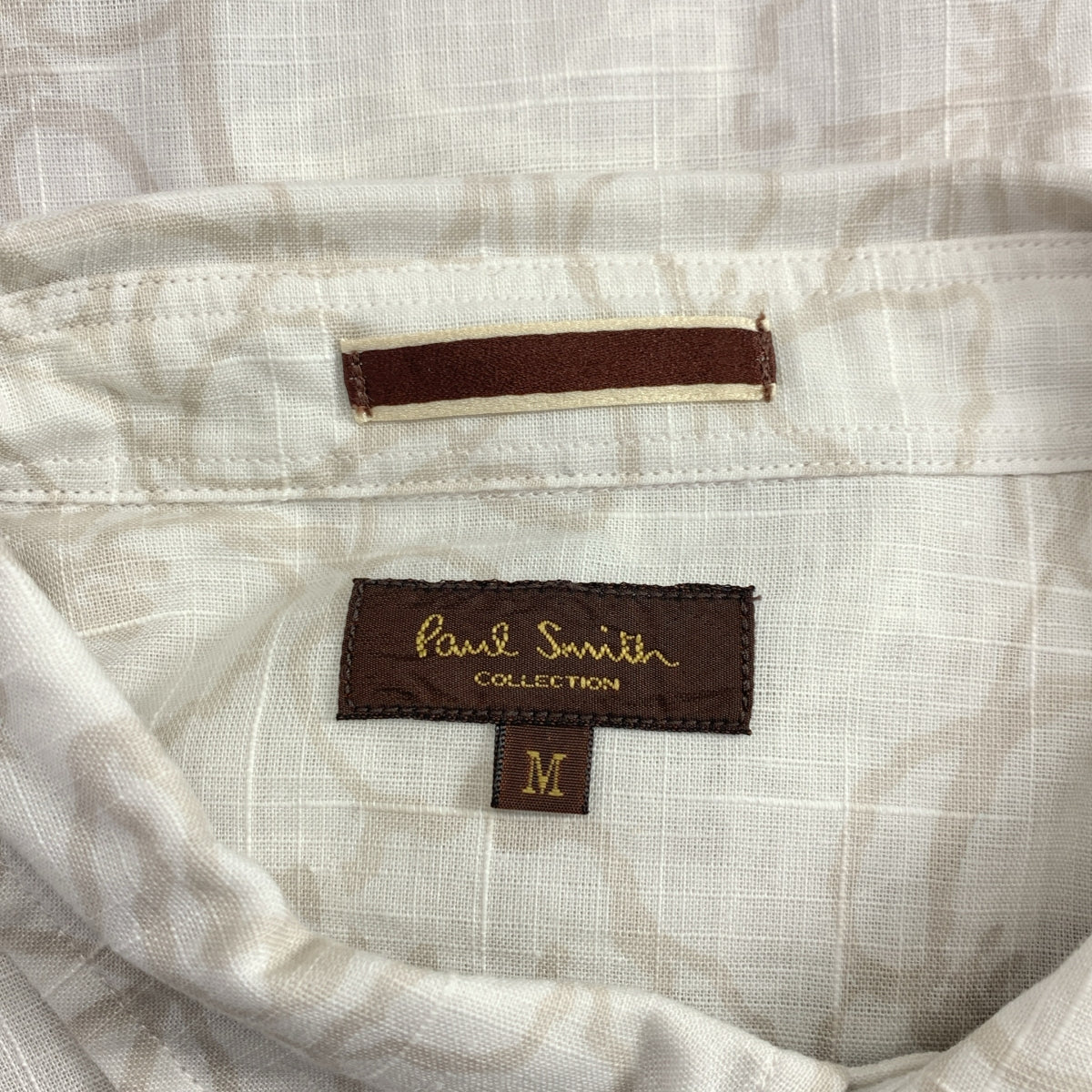 Paul Smith 系列 | 棉質全印花常規領襯衫 | M 碼 |