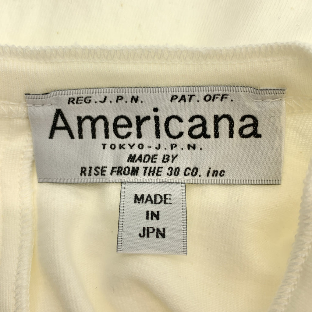 Americana / 아메리카나 | Deuxieme Classe 취급 백 헨리 T 셔츠 | F | 여성