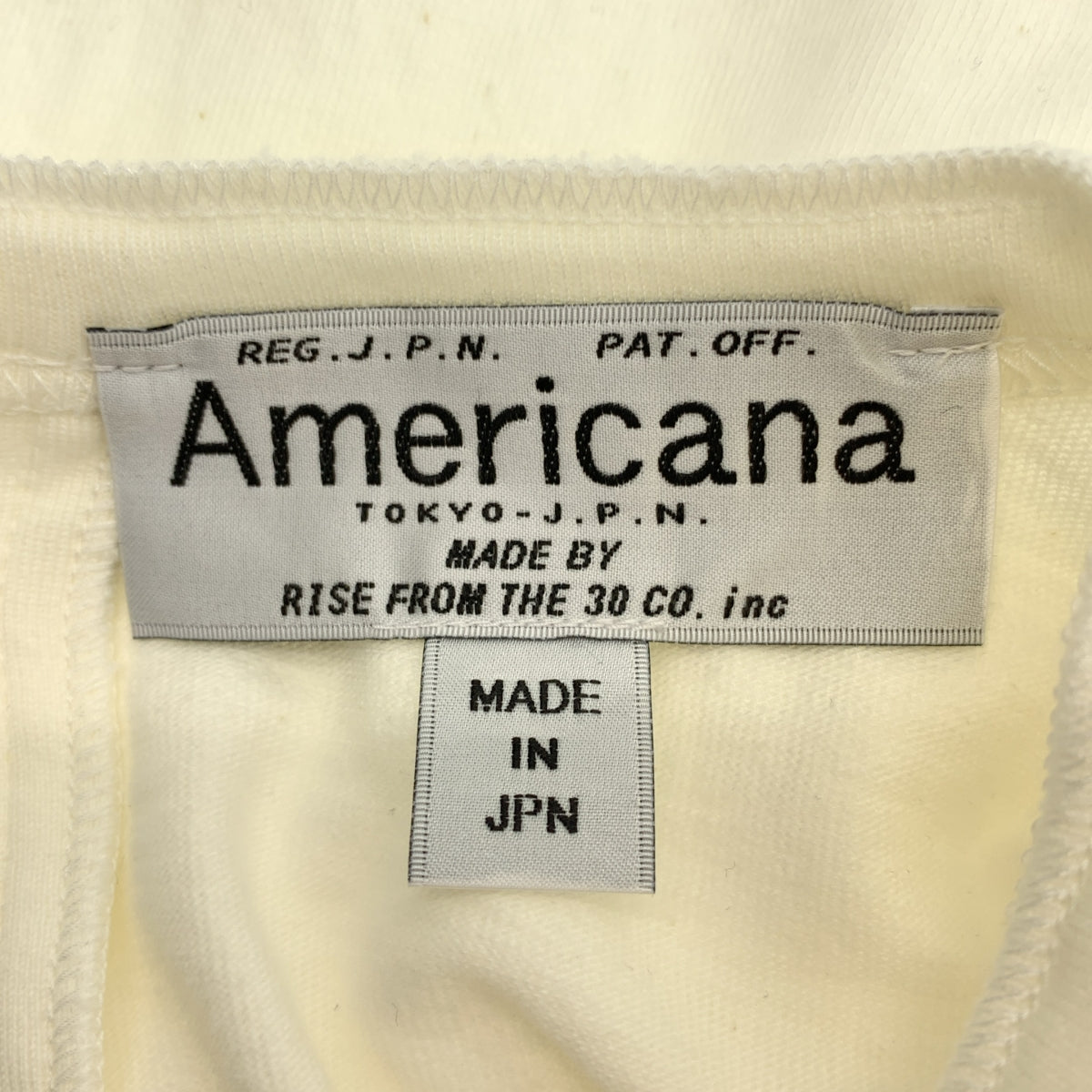 Americana / 아메리카나 | Deuxieme Classe 취급 백 헨리 T 셔츠 | F | 여성