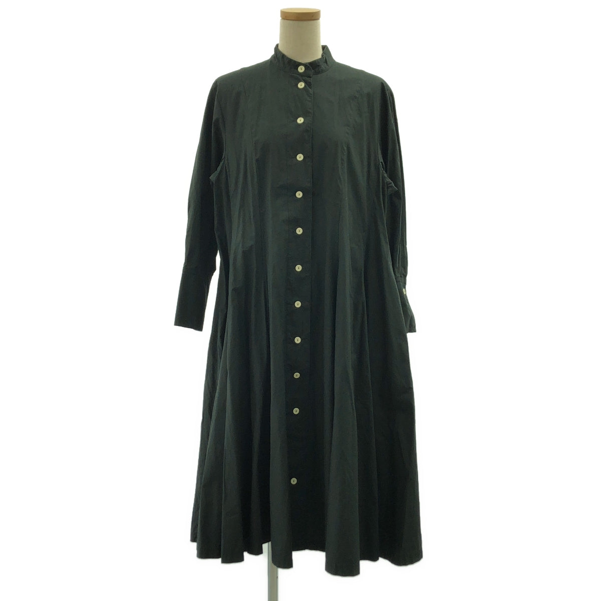 foufou / フーフー | rendezvous shirts one piece / ランデブーシャツワンピース | F | ブラック | レディース