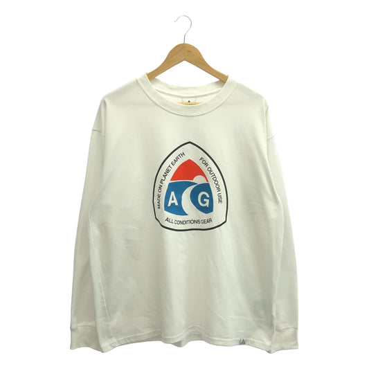 NIKE ACG / 나이키 에시지 | Long Sleeve T-Shirt 로고 프린트 롱 슬리브 T 셔츠 | XL | 남성