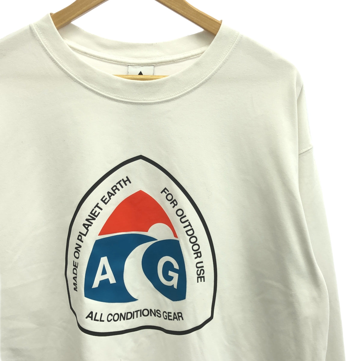 NIKE ACG / 나이키 에시지 | Long Sleeve T-Shirt 로고 프린트 롱 슬리브 T 셔츠 | XL | 남성