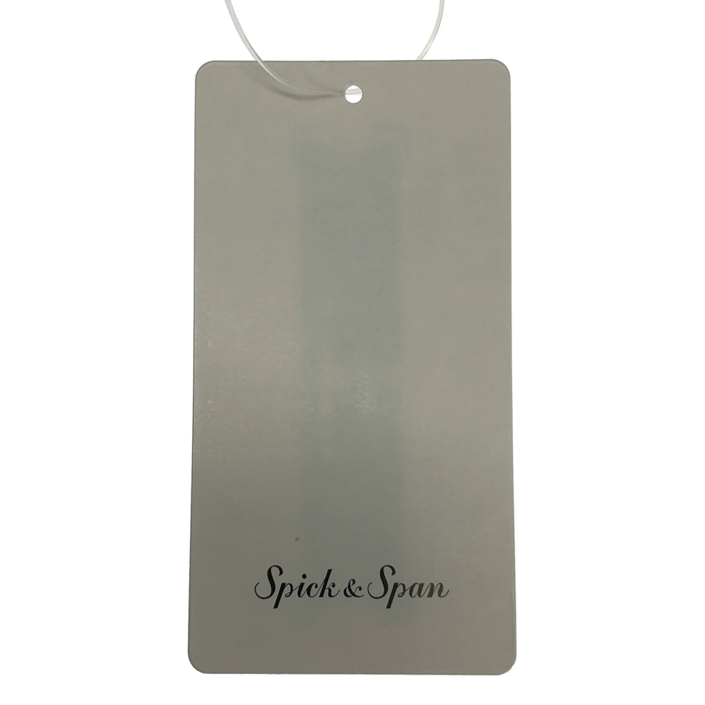 【新品】  Spick and Span / スピックアンドスパン | 2024SS | コットンサテンハーフジップワンピース | 38 | ネイビー | レディース