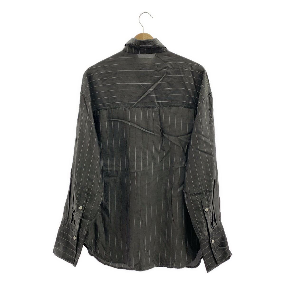 TODAYFUL / トゥデイフル | Stripe Silky Shirts ストライプシルキーシャツ | F | レディース