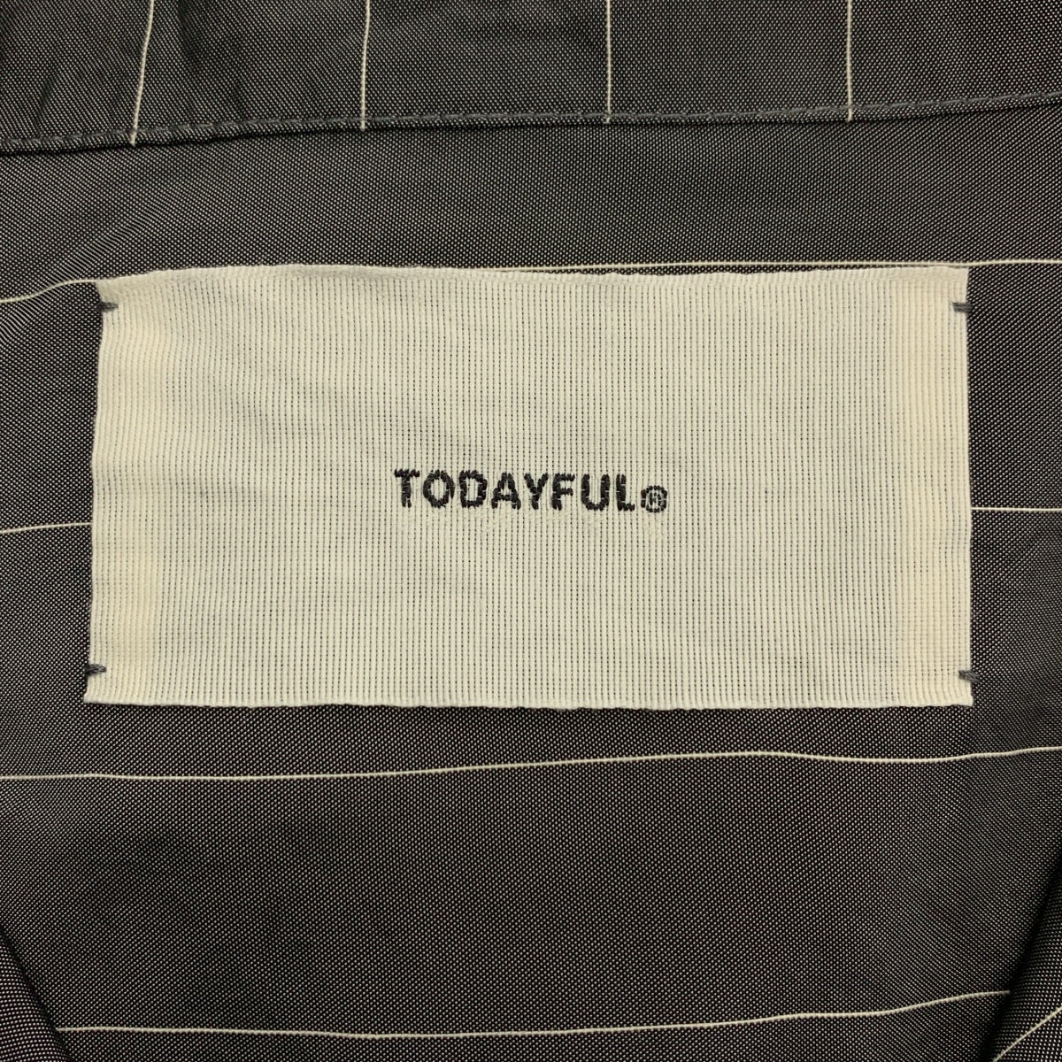 TODAYFUL / トゥデイフル | Stripe Silky Shirts ストライプシルキー