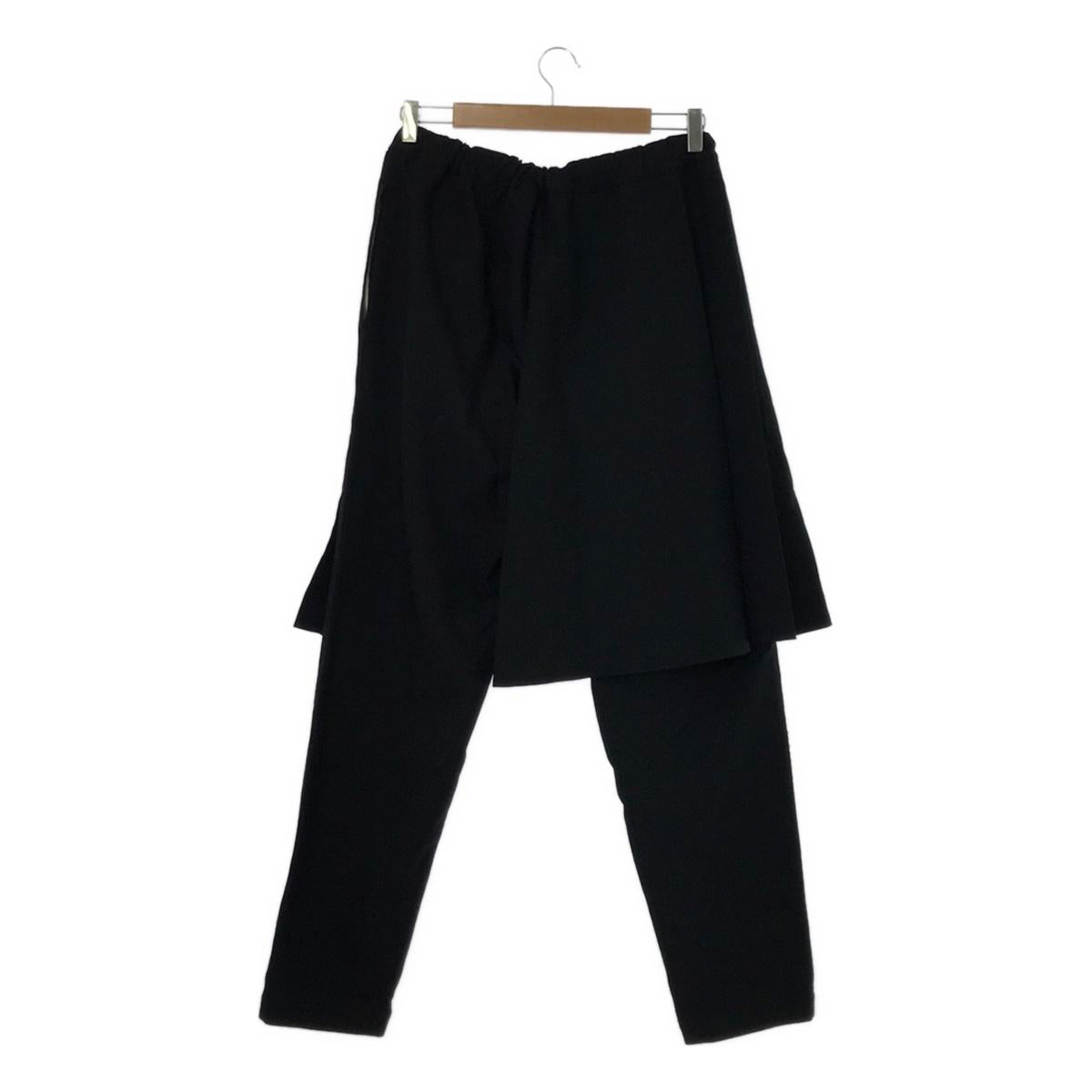 BLACK COMME des GARCONS | 2019AW | Layered Pleated Pants | Black | Women's