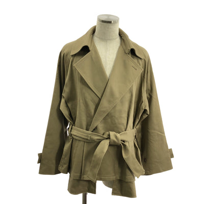 Blanc YM / ブランワイエム | コットン ショート トレンチコート | S | メンズ