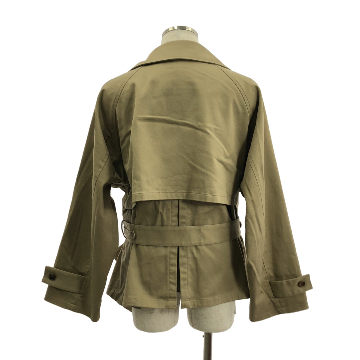 Blanc YM / ブランワイエム | コットン ショート トレンチコート | S | メンズ