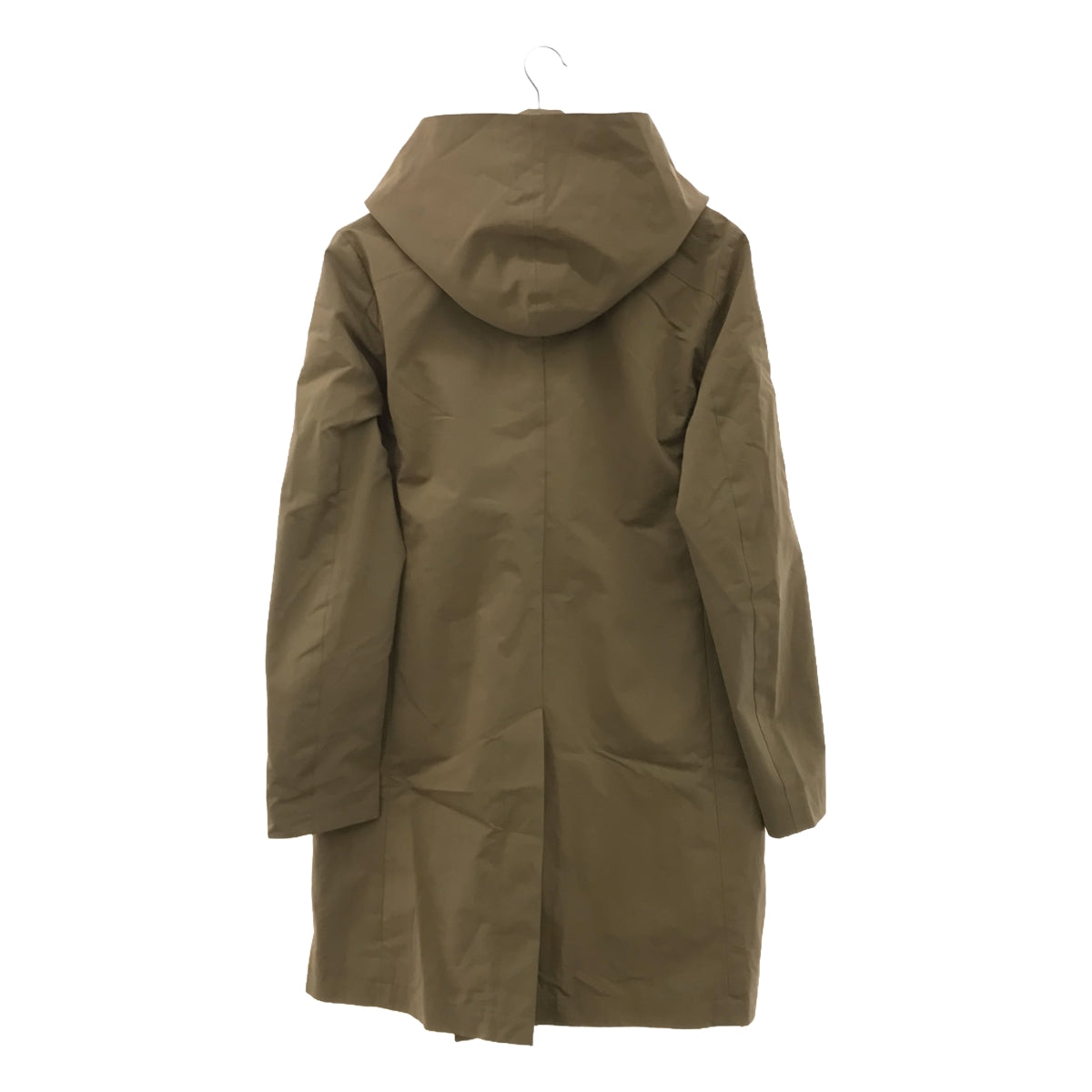 KAZUYUKI KUMAGAI ATTACHMENT | High Count Rubber Cloth Hooded Coat | Size 3 | Khaki | Men's