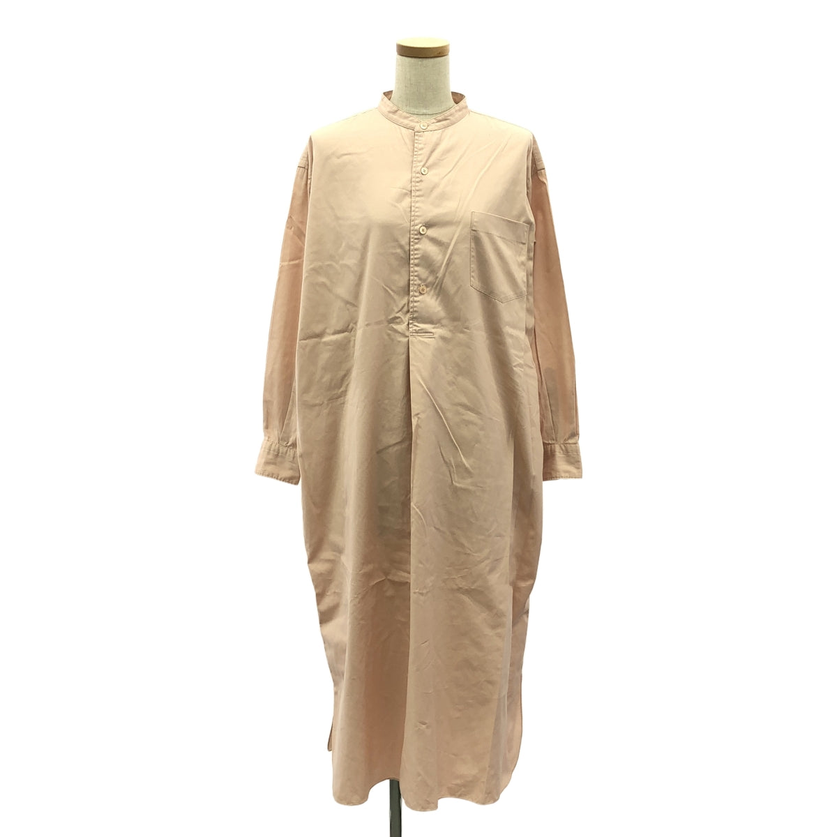 LENO | 立領套頭襯衫裙 | 0 | 粉紅色 | 女款