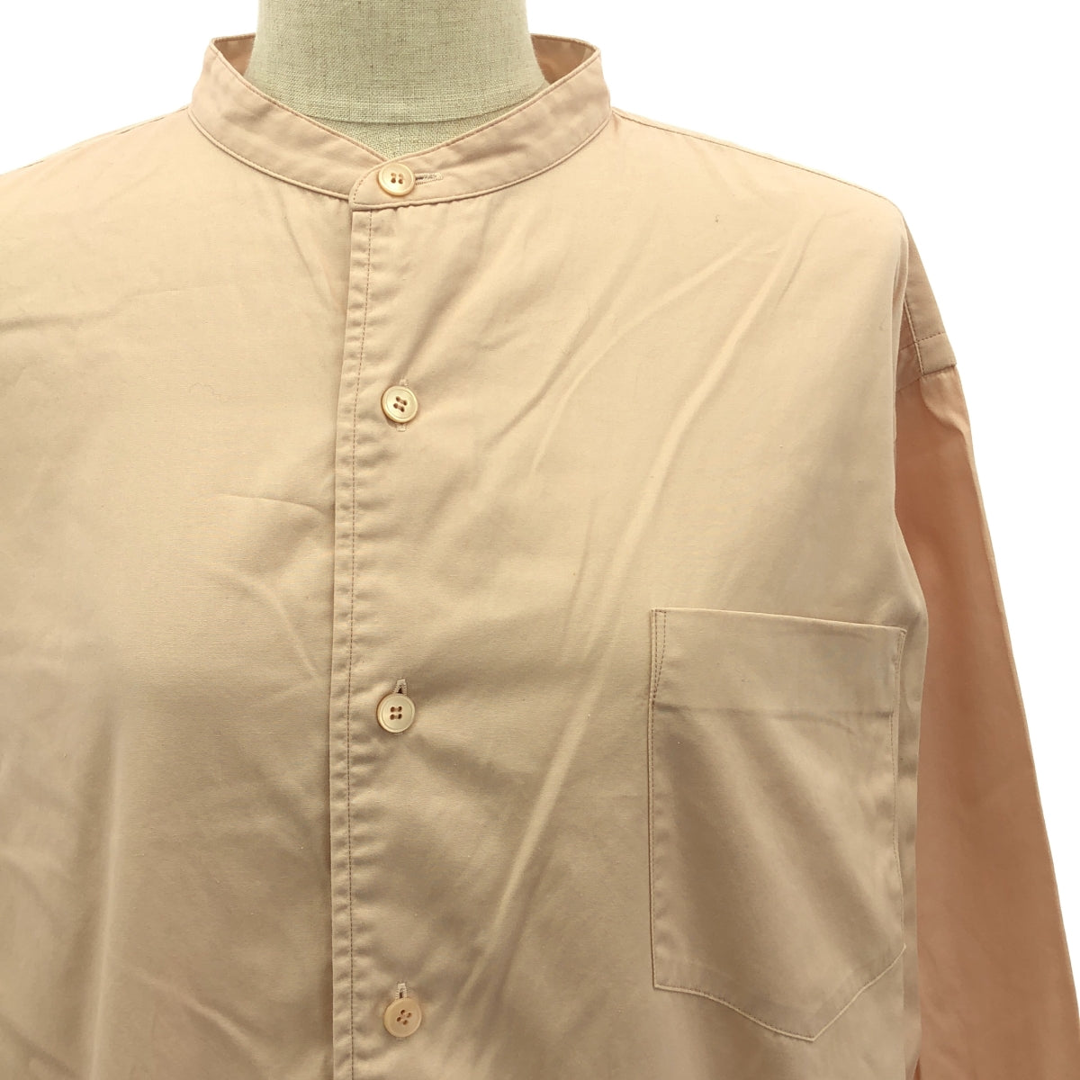 LENO | 立領套頭襯衫裙 | 0 | 粉紅色 | 女款